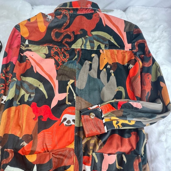 NEW! FARM Rio Amazonian Animals Velour Jumpsuit - Picture 6 of 14